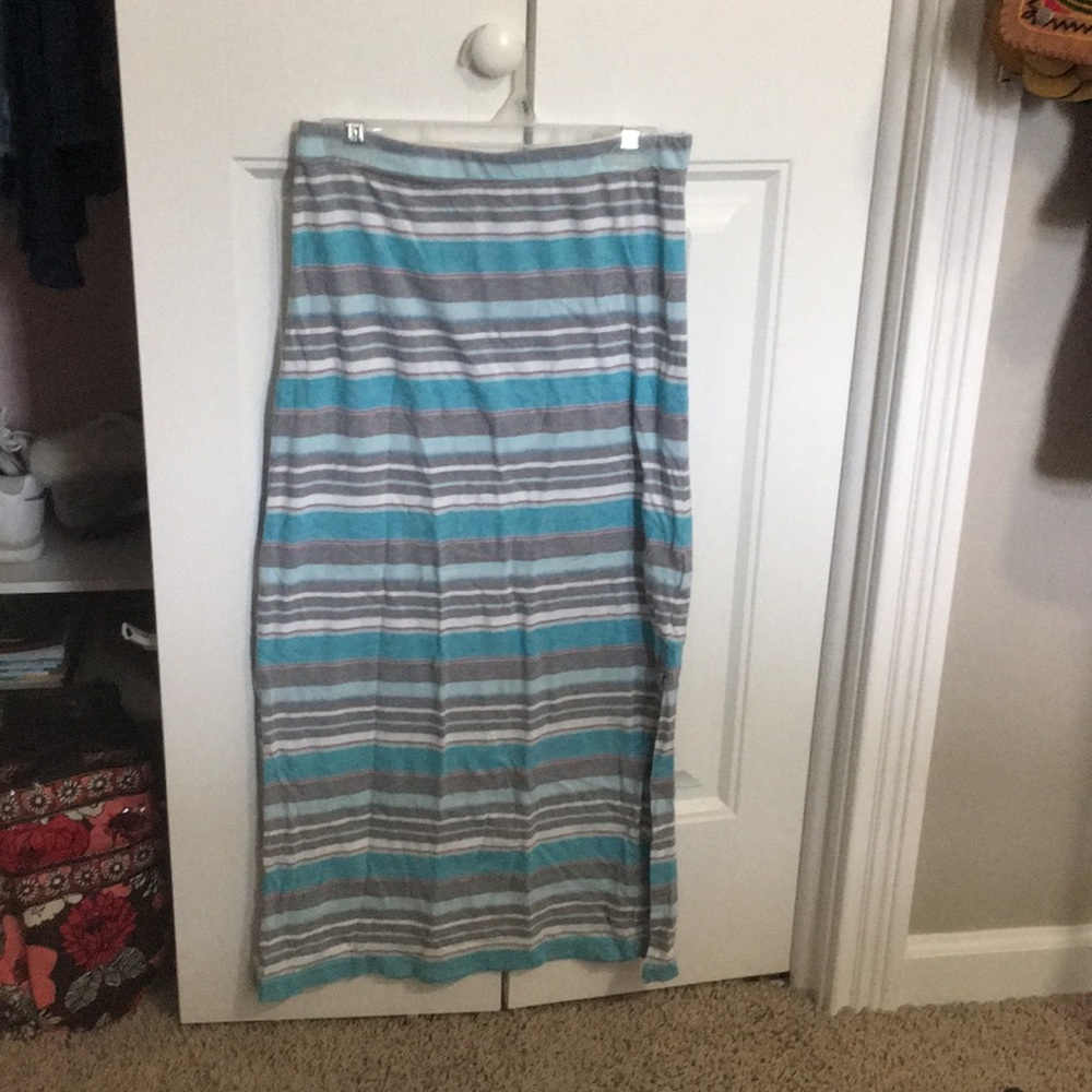 old navy maxi shirt